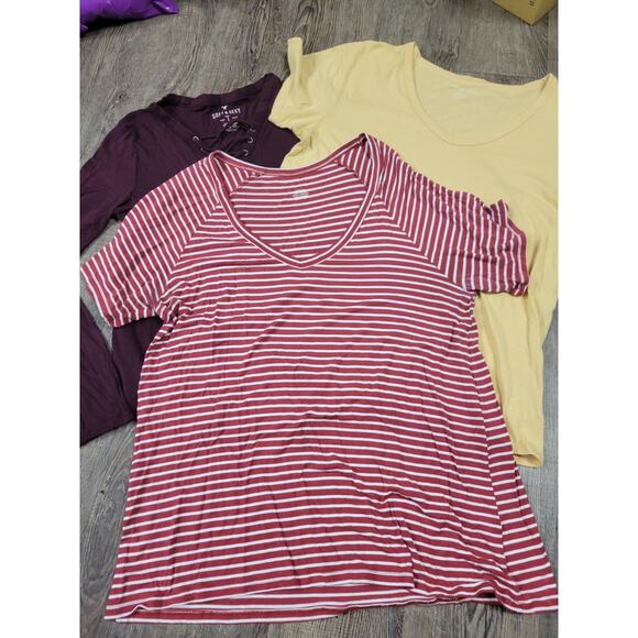 American Eagle Women's Soft Blouse Shirt Set Size Small/Medium Lot - Picture 1 of 5